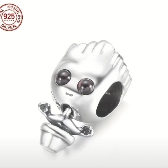 Womens S925 Silver Groot Charm/Pendant - NWT - Picture 4 of 5